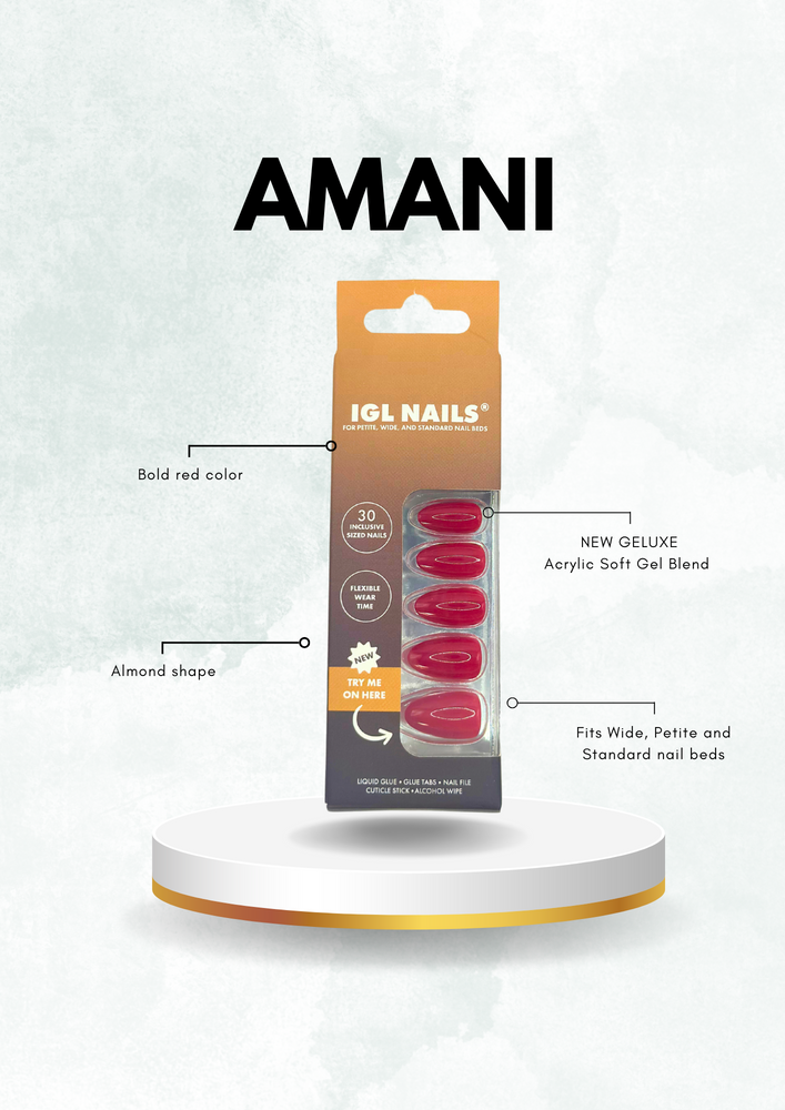 Amani Geluxe™️ Press-On Nails